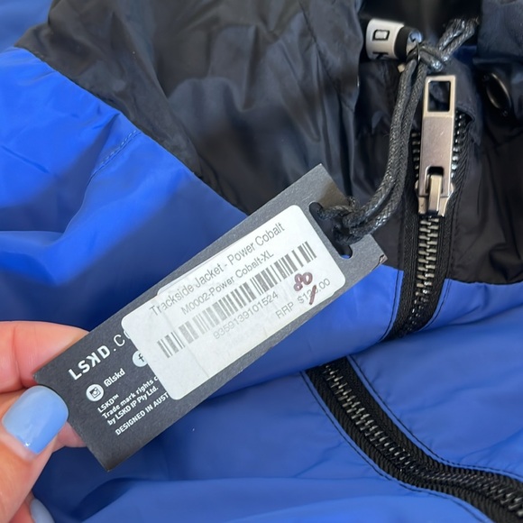 NWT LSKD Trackside Jacket (Power Cobalt) - Picture 3 of 3